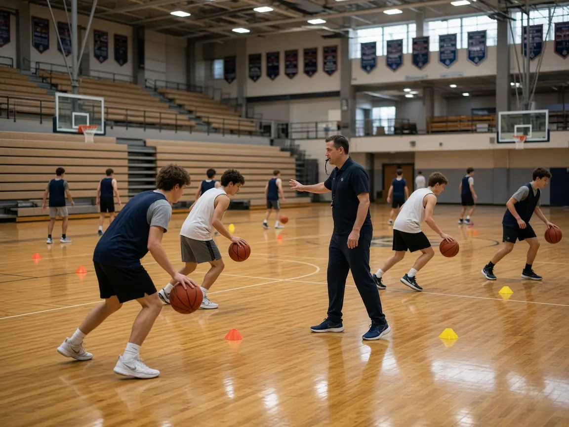 Summer & winter camps: basketball training
